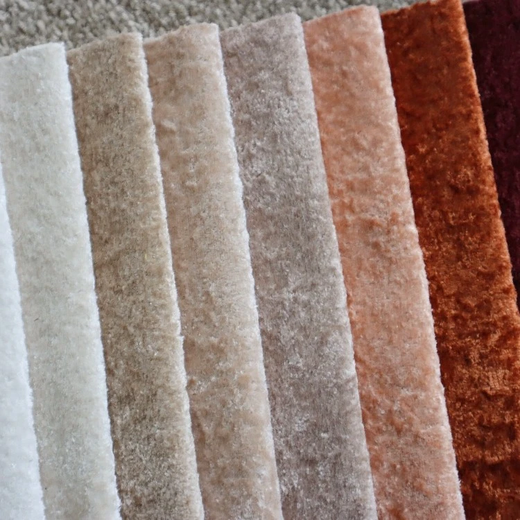 Crushed‑Ice Velvet Sofa Fabric factory Crushed‑Ice Velvet Sofa Fabric factory
